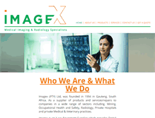 Tablet Screenshot of imagex.co.za